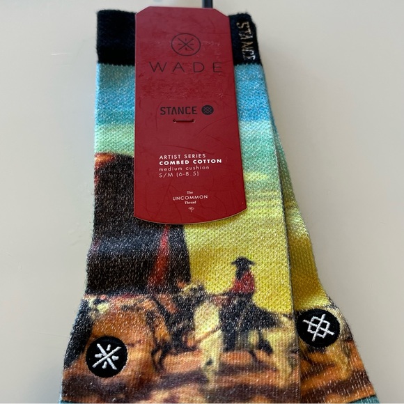 🎉HOST PICK 7/31🎉 NWT Stance Artist Series Wade x Yuma socks. - Picture 3 of 5